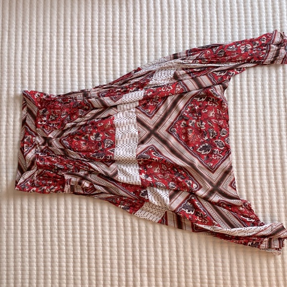 Free People Flowly printed skirt. - Picture 1 of 5